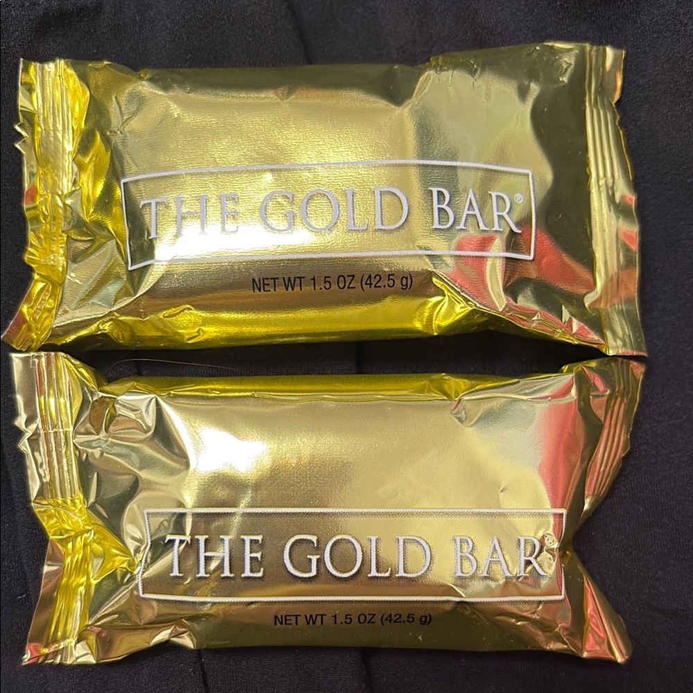 The Gold Bar soap set